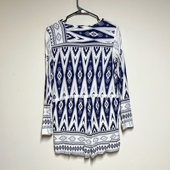 NWT Romeo & Juliette Couture Aztec shorts romper S - Picture 2 of 7
